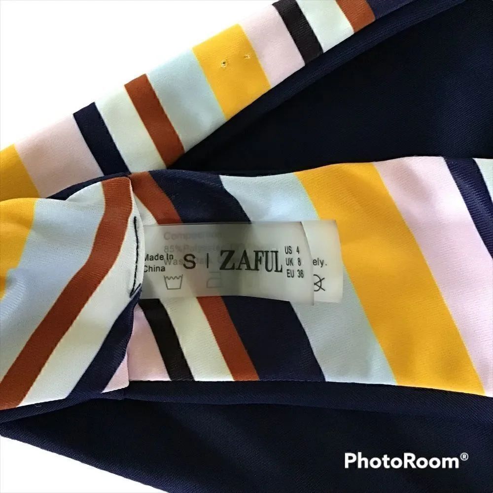 Zaful Reversible Thong Bikini Bottom - Picture 3 of 5